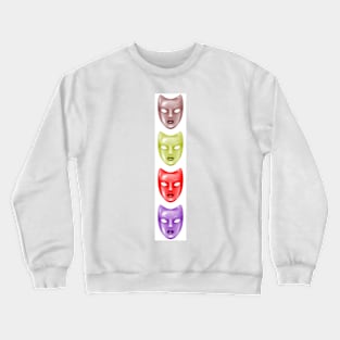 mask Crewneck Sweatshirt